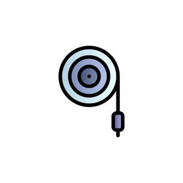 Water, hose color gradient vector icon イラスト素材