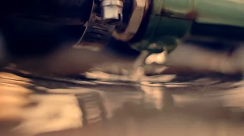 Water Hose Leaking 스톡 동영상 10588486