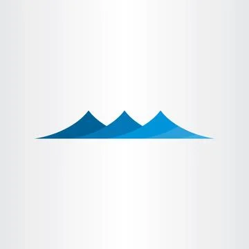Water icon waves vector symbol Stock-Illustration