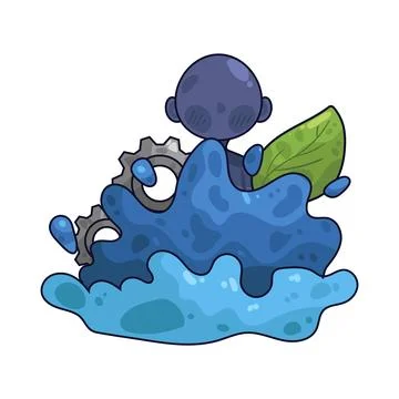 Water illustration Иллюстрация