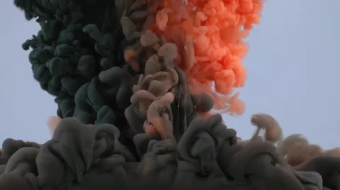 Water Ink Smoke Stock Footage 59741684