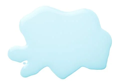 Water Isolated on White Background Stock Photos