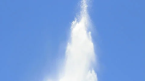 Water jet close up in Geneva 스톡 동영상 24832328