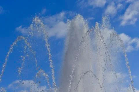 Water jets Stock Photos