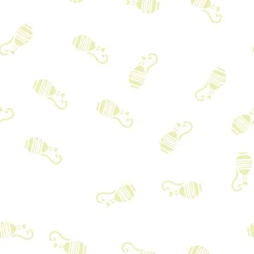 Water jug glyph vector seamless pattern 스톡 일러스트