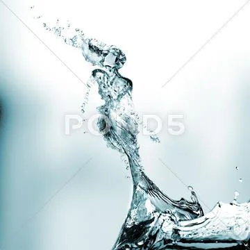 Water lady Stock Illustration