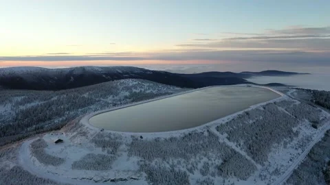 Water in the landscape Stock Footage 229500345
