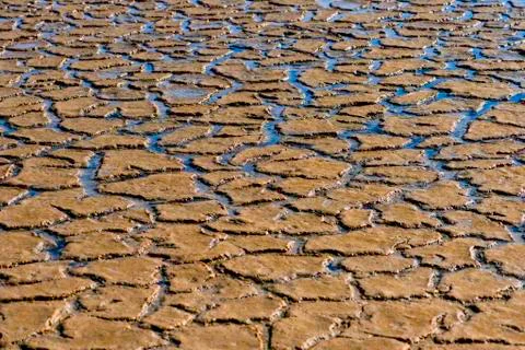Water layer after a storm. Stock Photos