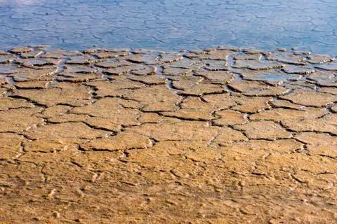 Water layer after a storm. Stock Photos