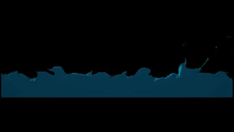 Water layers Cartoon1 Stock Footage 340519509