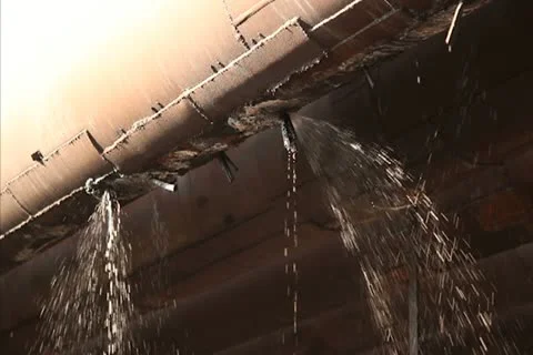 Water leak Stock Footage 12513834