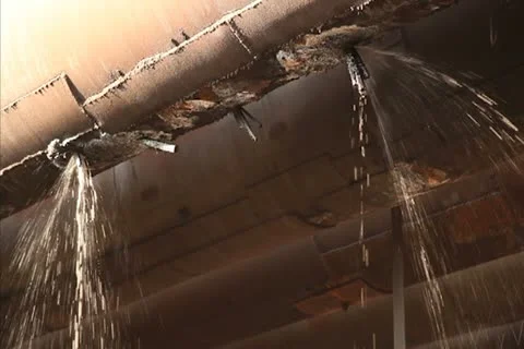 Water leak Stock Footage 12514951
