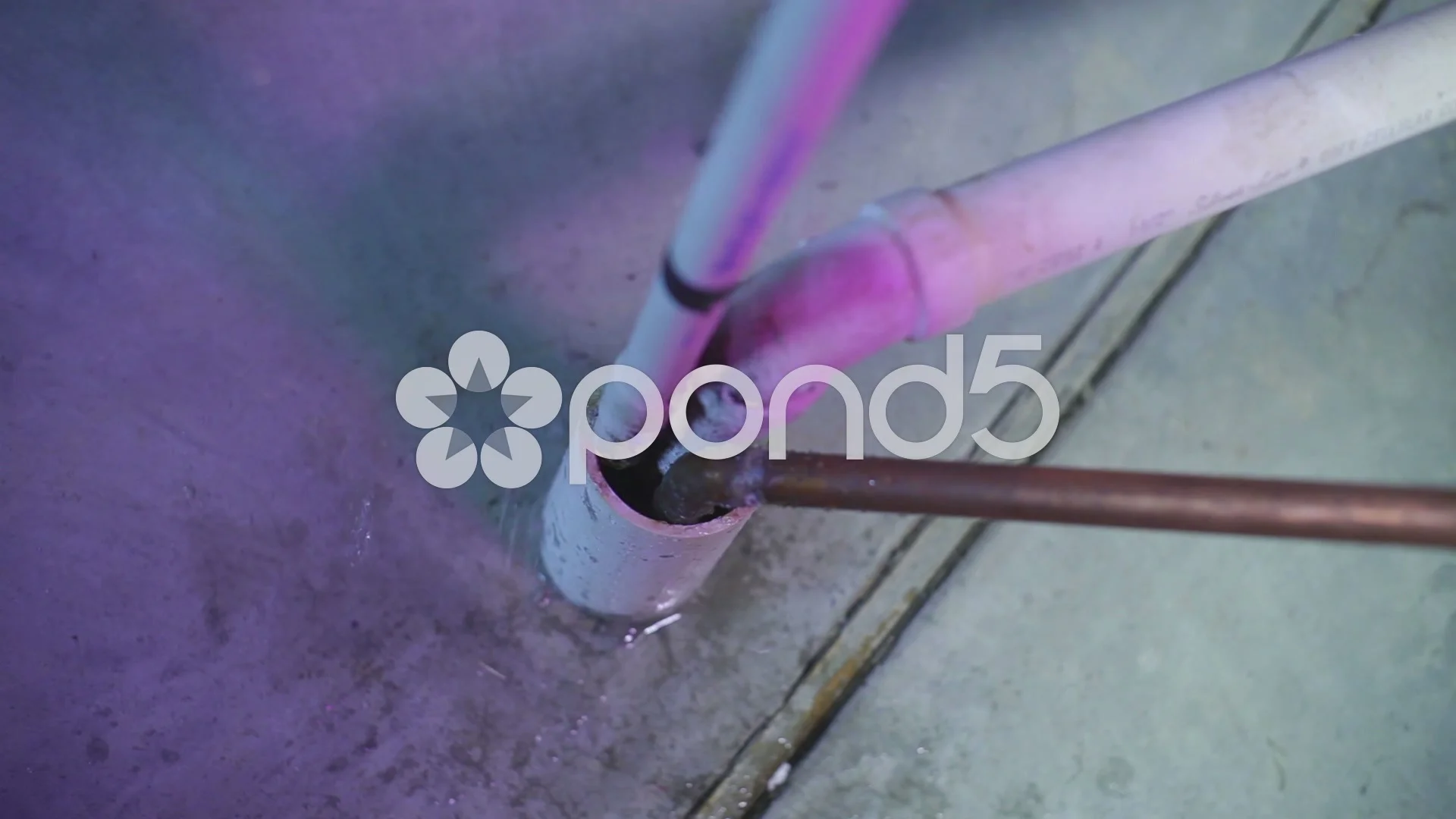 Water Leak Leaking Pipes 1 Video Clip 44569432 Pond5