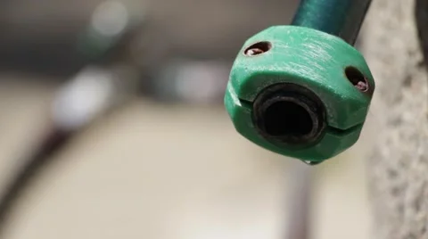 Water leaking out of hose Stock Footage 49575512