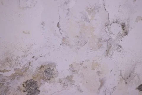 Water leaks onto the wall, causing damage and peeling paint. The appearance of Stock Photos