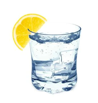 Water with lemon Stock Photos