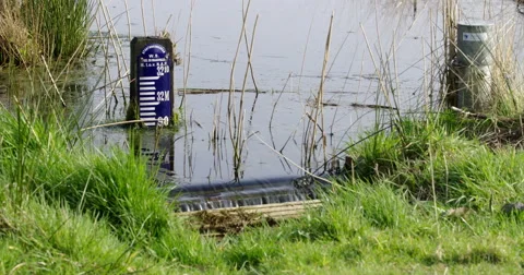 Water level conservancy the Netherlands Stock Footage 50687426