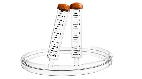 Water level tool - isolated cgi industrial 3D illustration Illustrazione stock