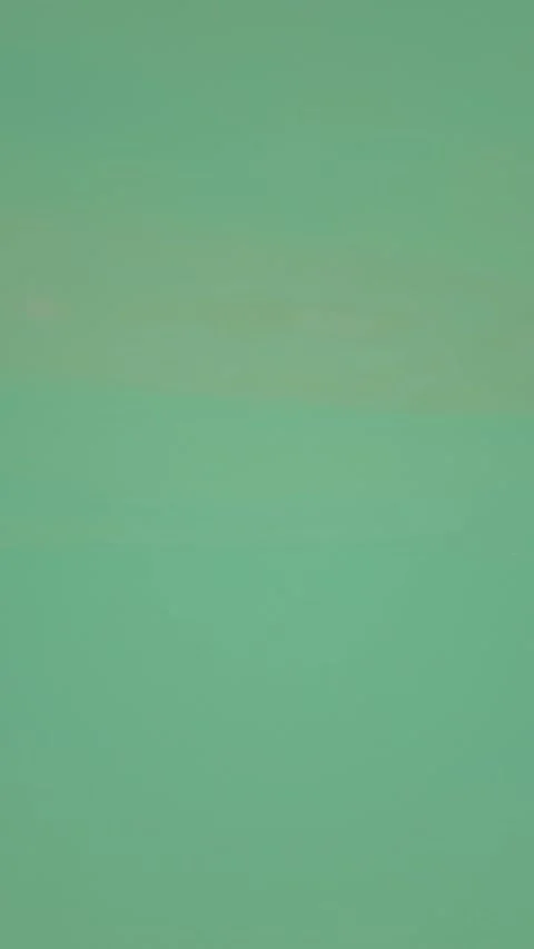 Water-Level View of Beach and Resort in Frame, Negril, Jamaica – Vertical 8K Stock Footage 340367656