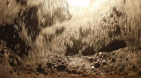 Water in light HD Stock Footage 32414315