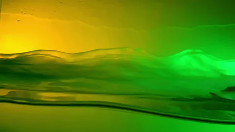 Water line splashing,water splash isolated on clean background,water Stock Footage 107970011