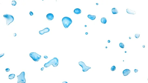 Water liquid drops Stock Footage 68637963
