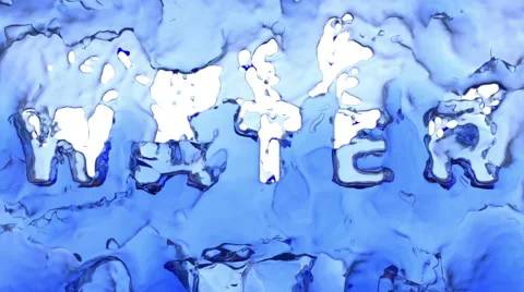 Water logo Stock Footage 50548711