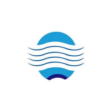 Water logo Stock Illustration