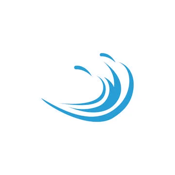 Water logo Stock Illustration