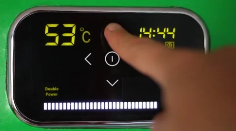 Water Management. Temperature up Vídeo Stock 65007144