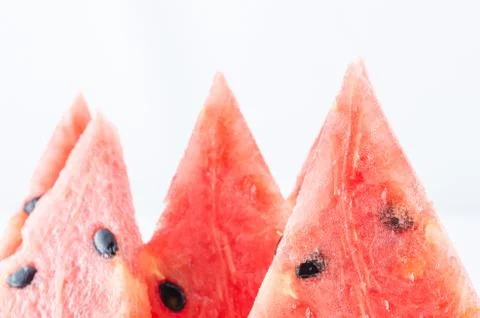 Water melon slice Stock Photos