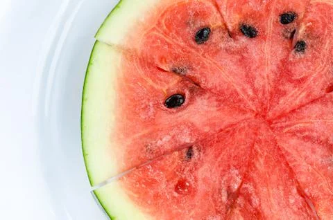 Water melon slice Stock Photos