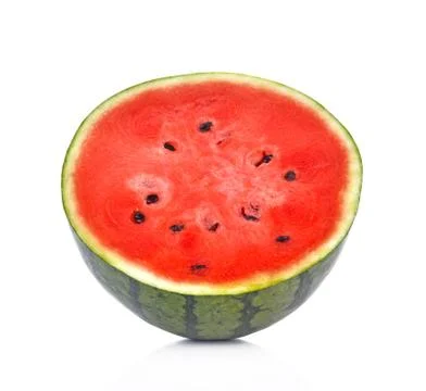 Water melon on white background Foto stock