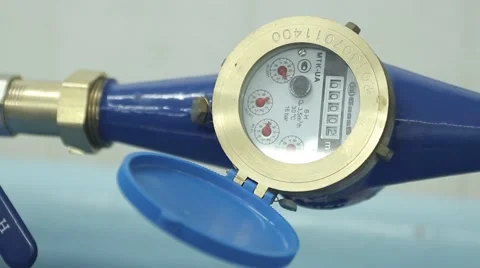 Water meter Vídeos de archivo 47057737