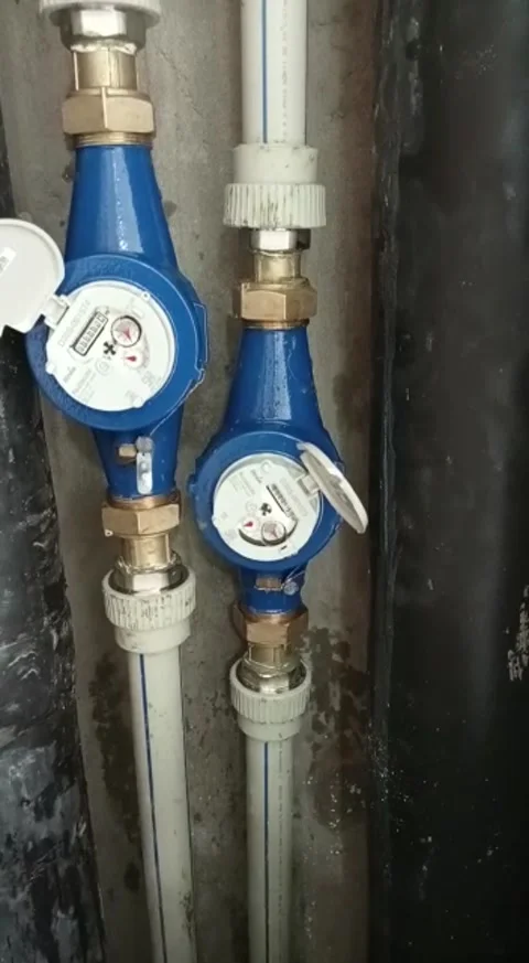 Water meter Video stock 168049012