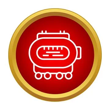 Water meter measuring tap water consumption icon Stock Illustration