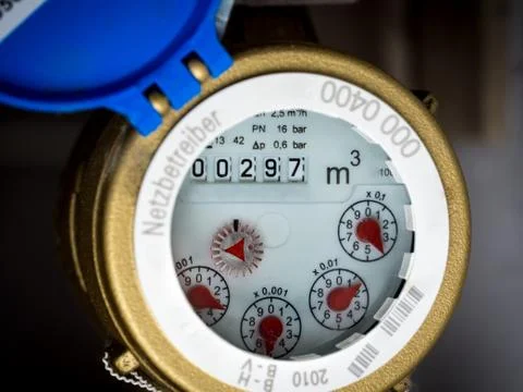 Water meter Stock Photos
