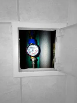 Water meter Stock Photos