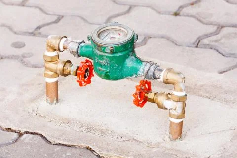 Water meter Stock Photos