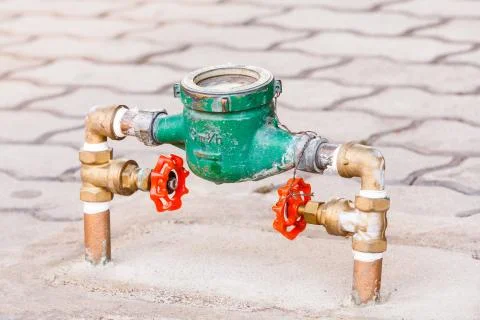 Water meter Stock Photos