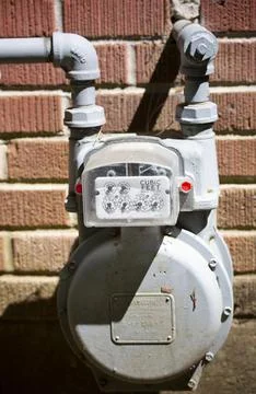 Water Meter Reading Stock Photos