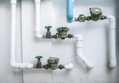 Water meters Stock Photos