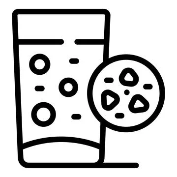 Water microplastics pollution icon outline vector. Ocean plastic Stock Illustration