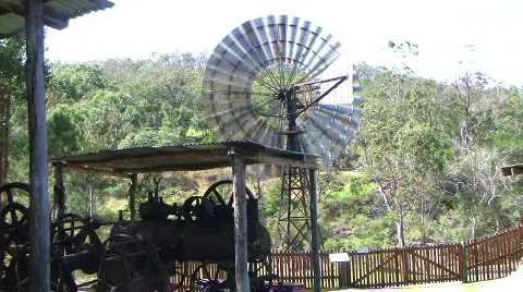 Water mill Stock Footage 763336