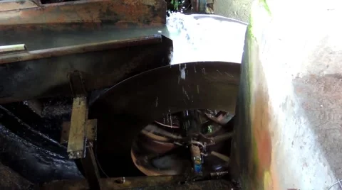 Water Mill Stockbeeldmateriaal 41998778