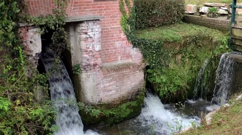 Water Mill Stockbeeldmateriaal 41998788