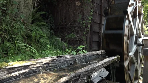 A water Mill Vídeos de archivo 95242336