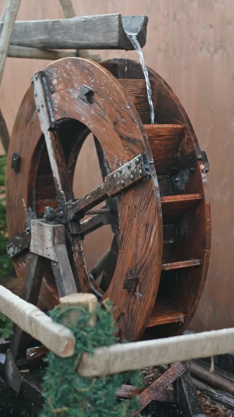 Water mill Stock Footage 301337051