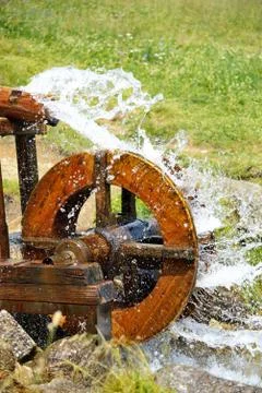Water mill Stock Photos