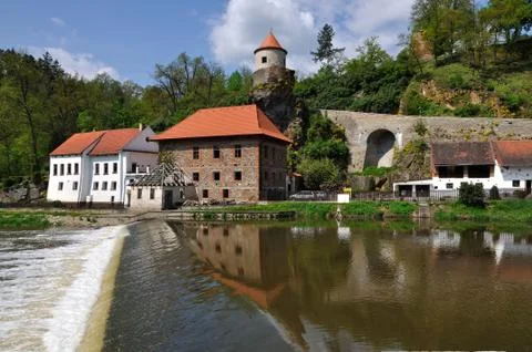 Water mill Stock Photos